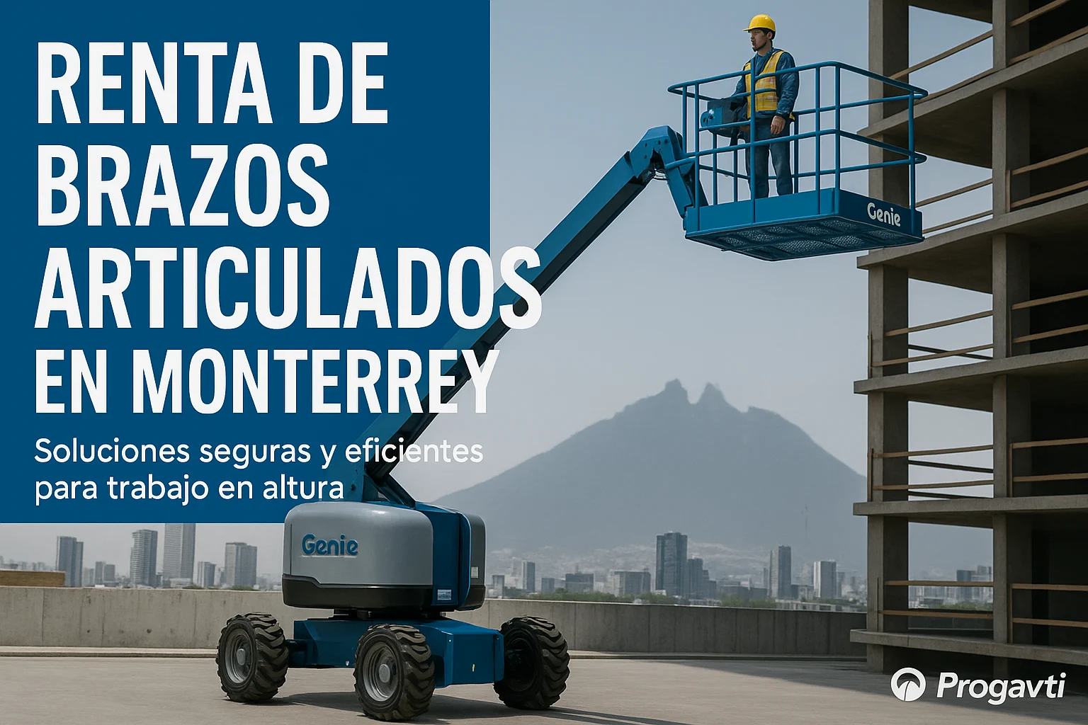 Renta de Brazos Articulados en Monterrey — Progalvati