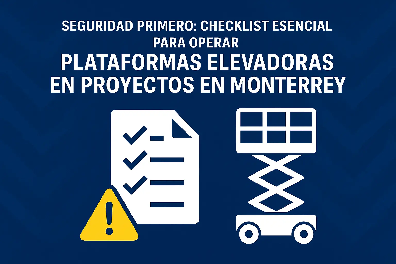 Plataforma elevadora y seguro RC $5M — Progalvati