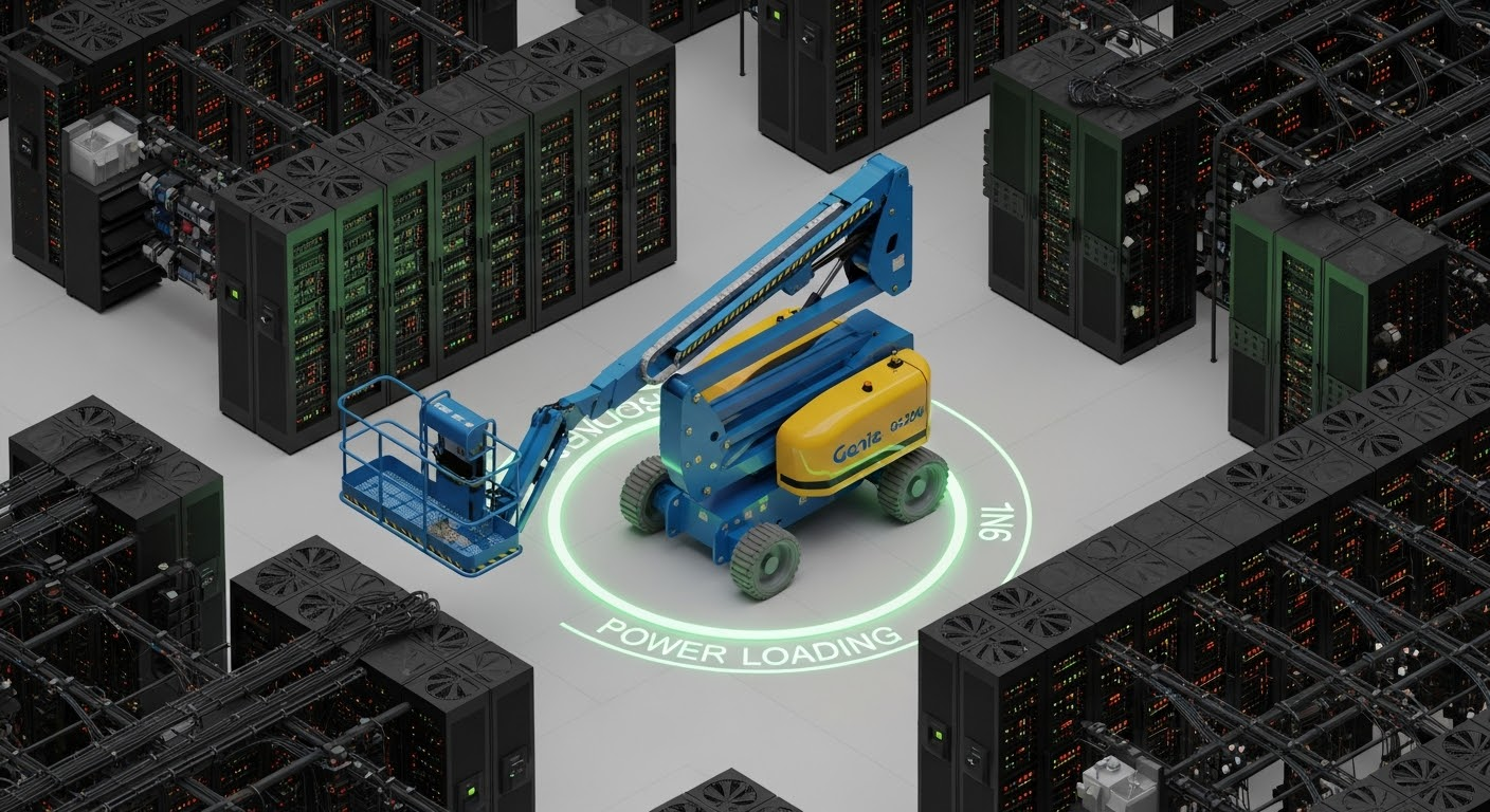 Entrega plataforma Genie en parque industrial Apodaca NL — Progalvati menos de 90 min