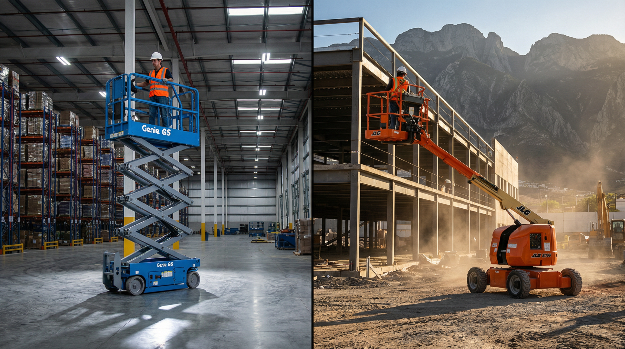 Comparativa técnica Genie vs JLG costos mantenimiento Monterrey 2026 — análisis operadores veteranos Nuevo León