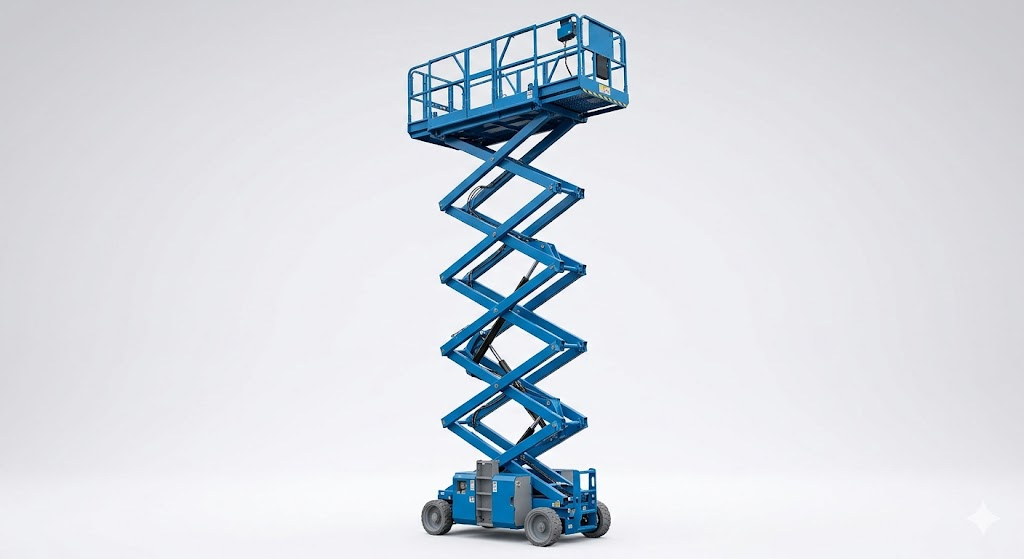Plataforma de tijera Genie GS-4047 elevada